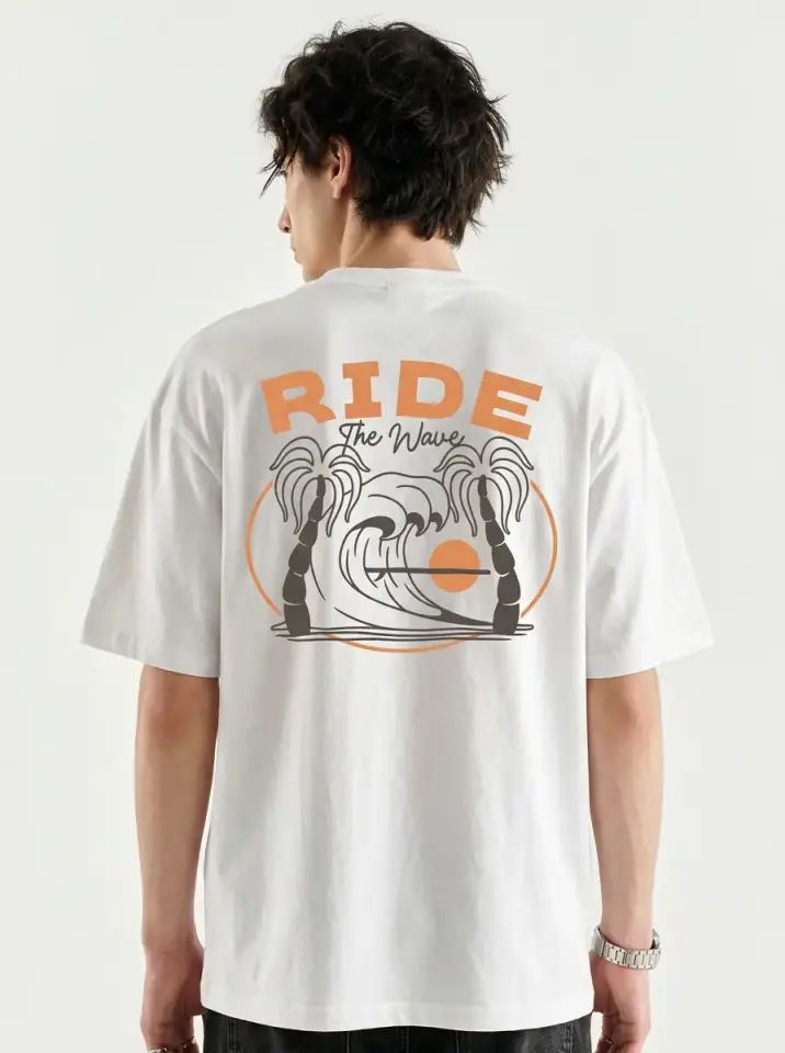 Ride The Wave Oversized T-Shirt