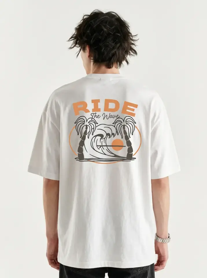 Ride The Wave Oversized T-Shirt