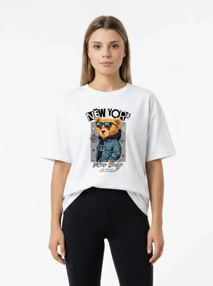 NY Vibes Only Oversized T-Shirt