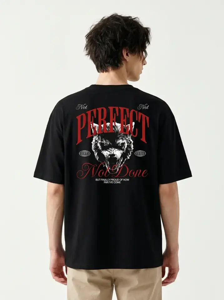 Perfect Not Done Oversized T-Shirt