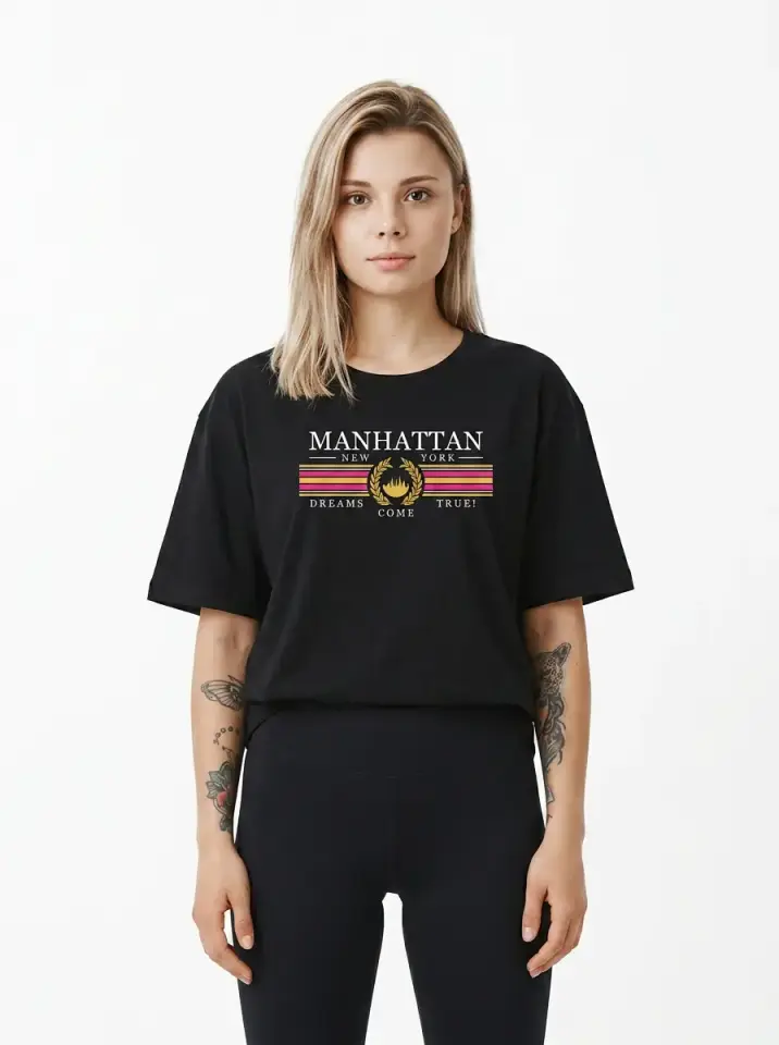 Manhattan Dreams True Oversized T-Shirt
