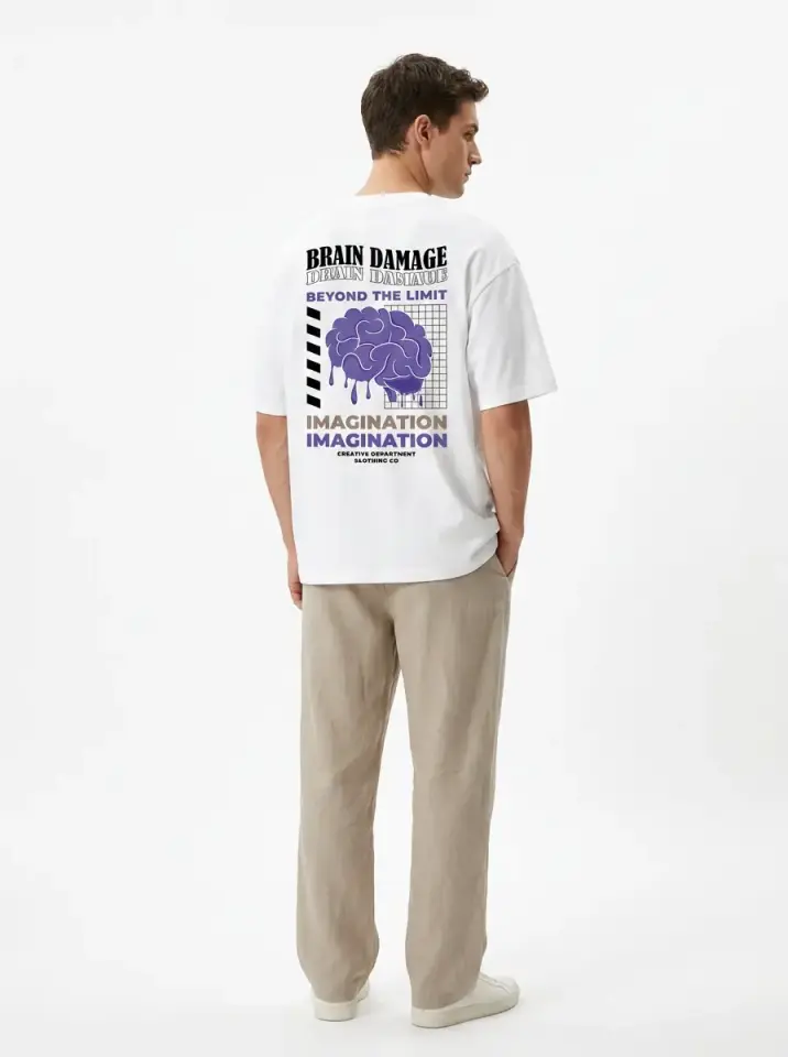 Brain Damage Oversized T-Shirt