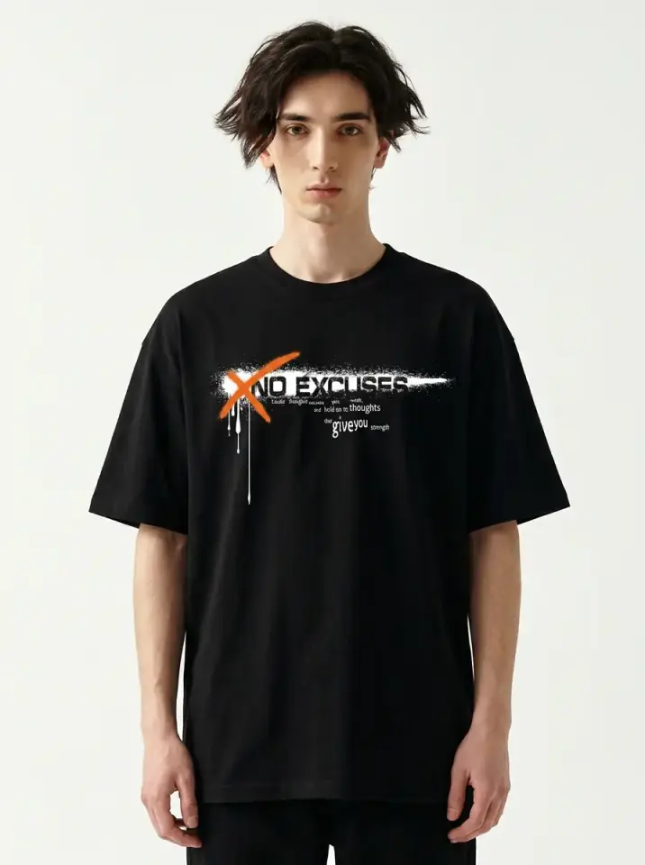 No Excuses Oversized T-Shirt