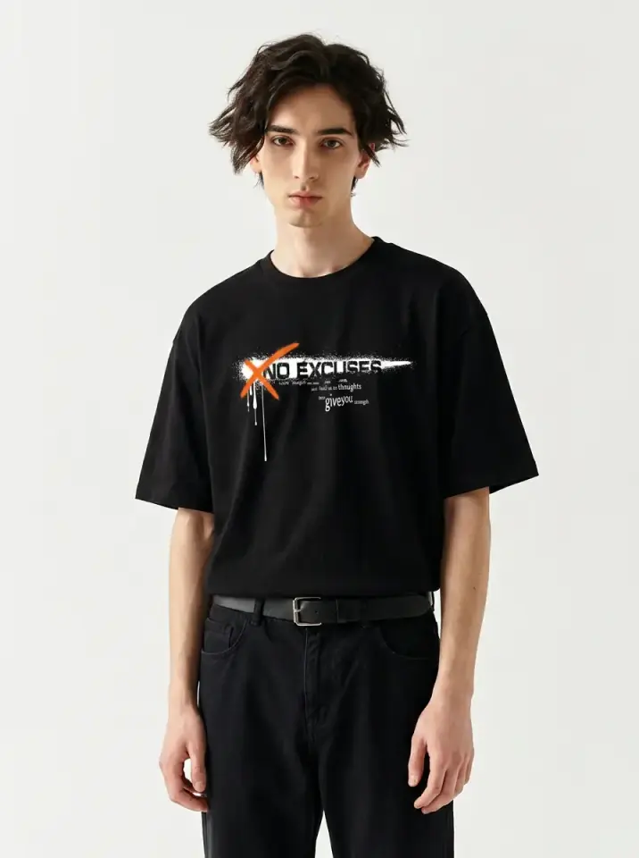 No Excuses Oversized T-Shirt
