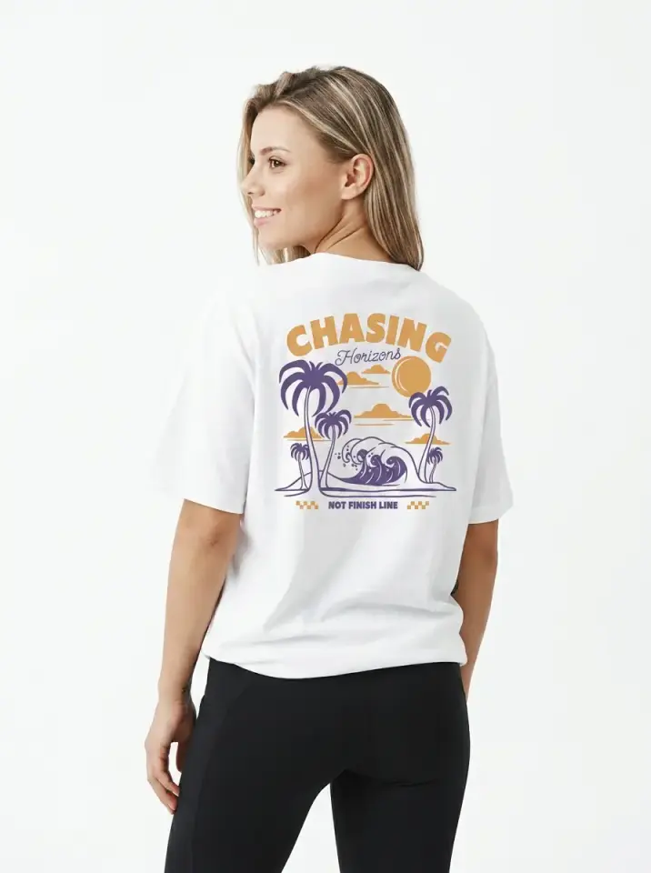 Chasing Horizons Oversized T-Shirt