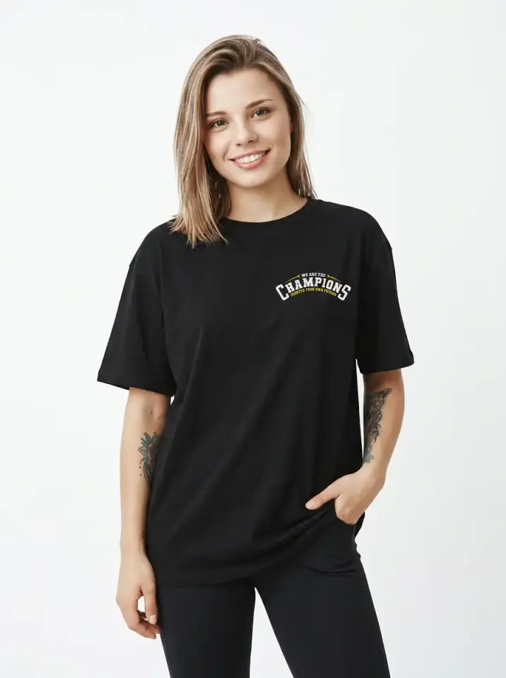 Champions Create Your Own Future Oversized T-Shirt