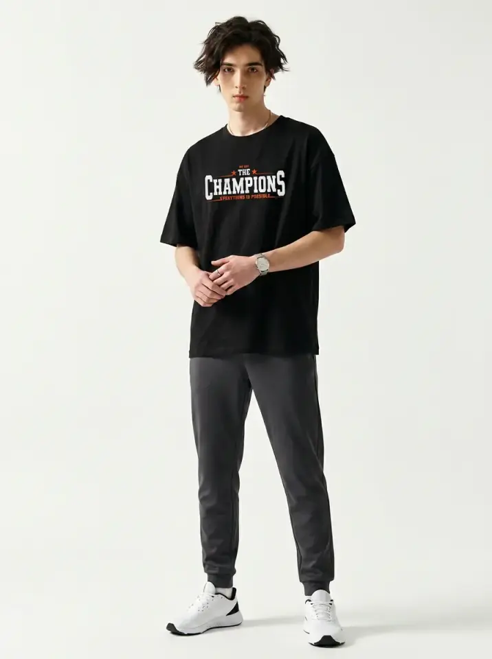 We Are The Champions Oversized T-Shirt