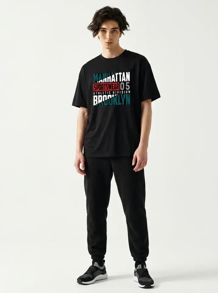 Manhattan Brooklyn Oversized T-Shirt