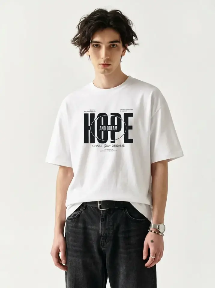 HOPE And Dream Oversized T-Shirt