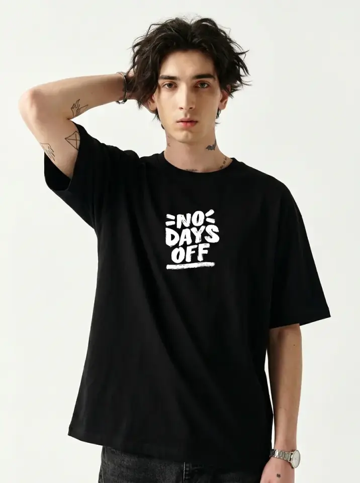 NO DAYS OFF Oversized T-Shirt