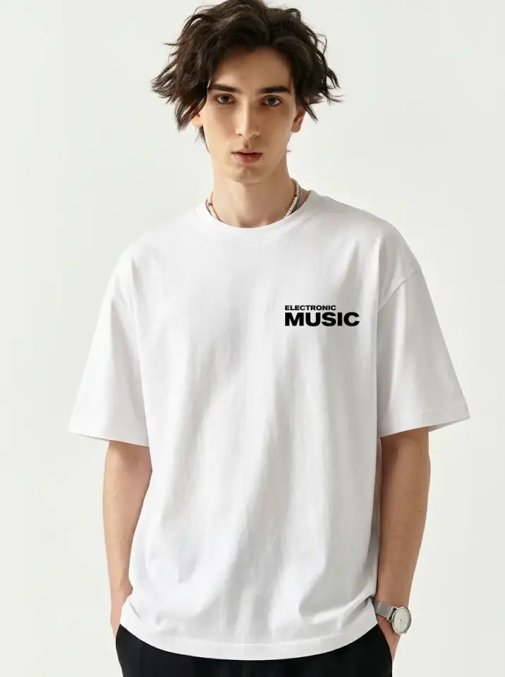 Electronic Music Oversized T-Shirt