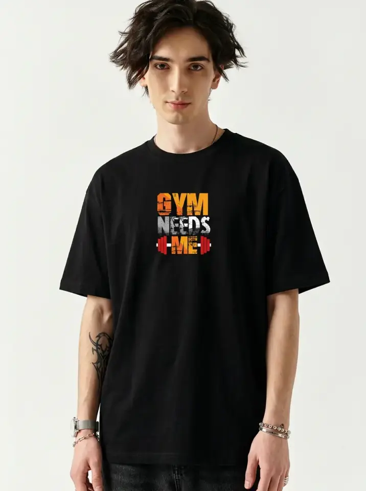 Gym Needs Me Oversized T-Shirt