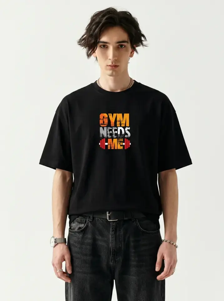 Gym Needs Me Oversized T-Shirt