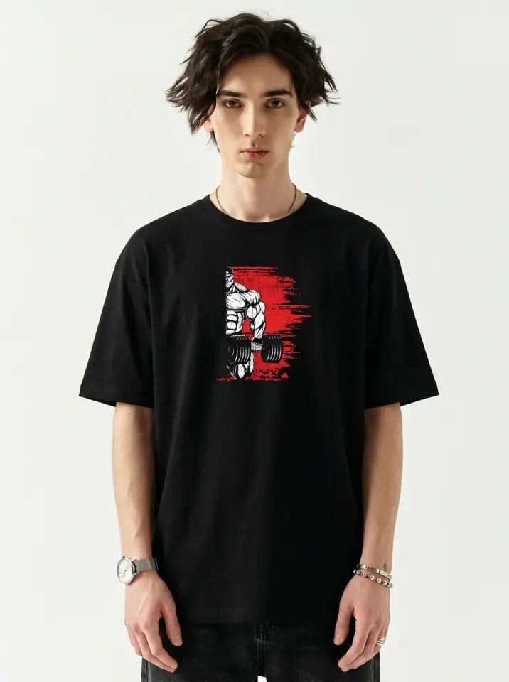 Workout Party Oversized T-Shirt