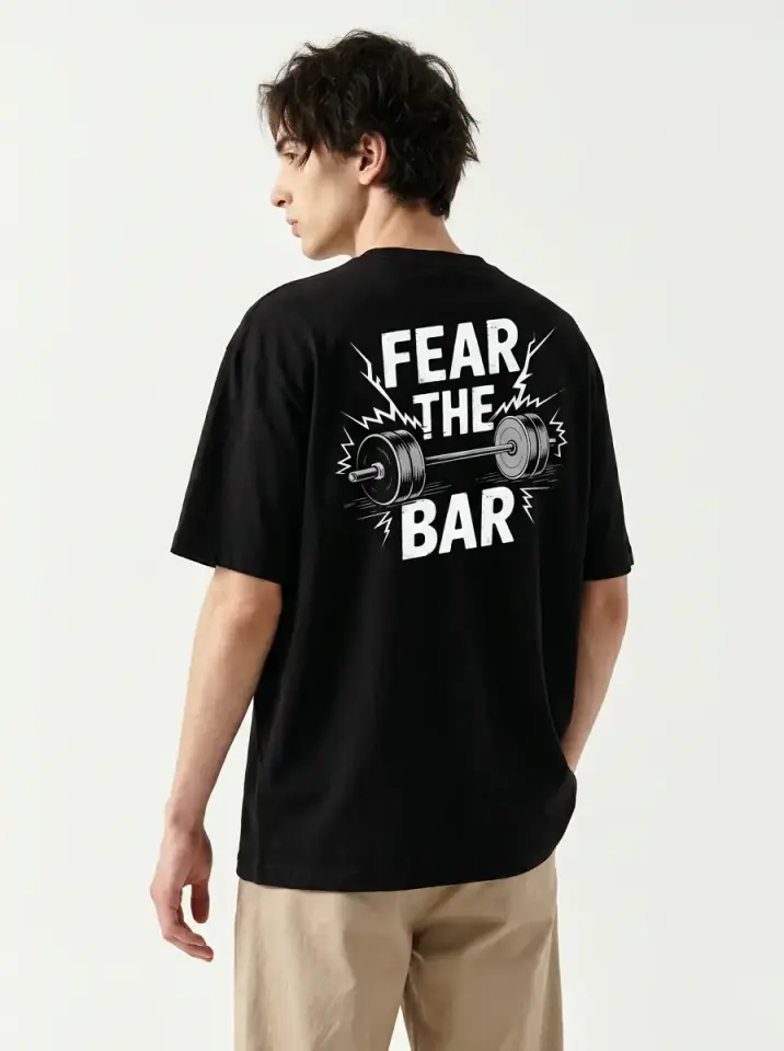 Fear The Bar Oversized T-Shirt
