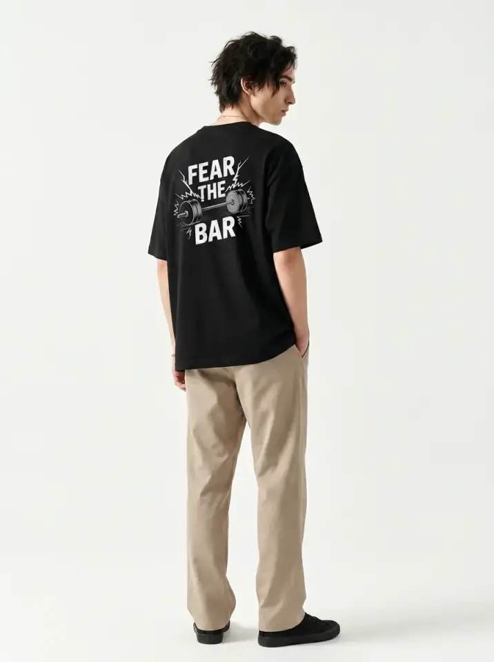 Fear The Bar Oversized T-Shirt