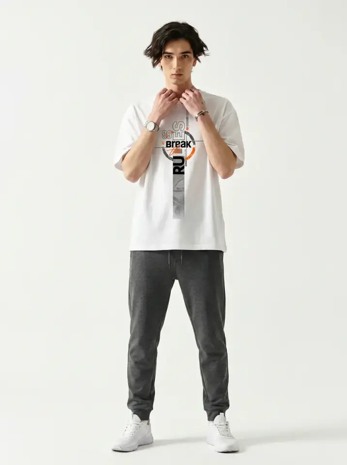 Rules Break Oversized T-Shirt