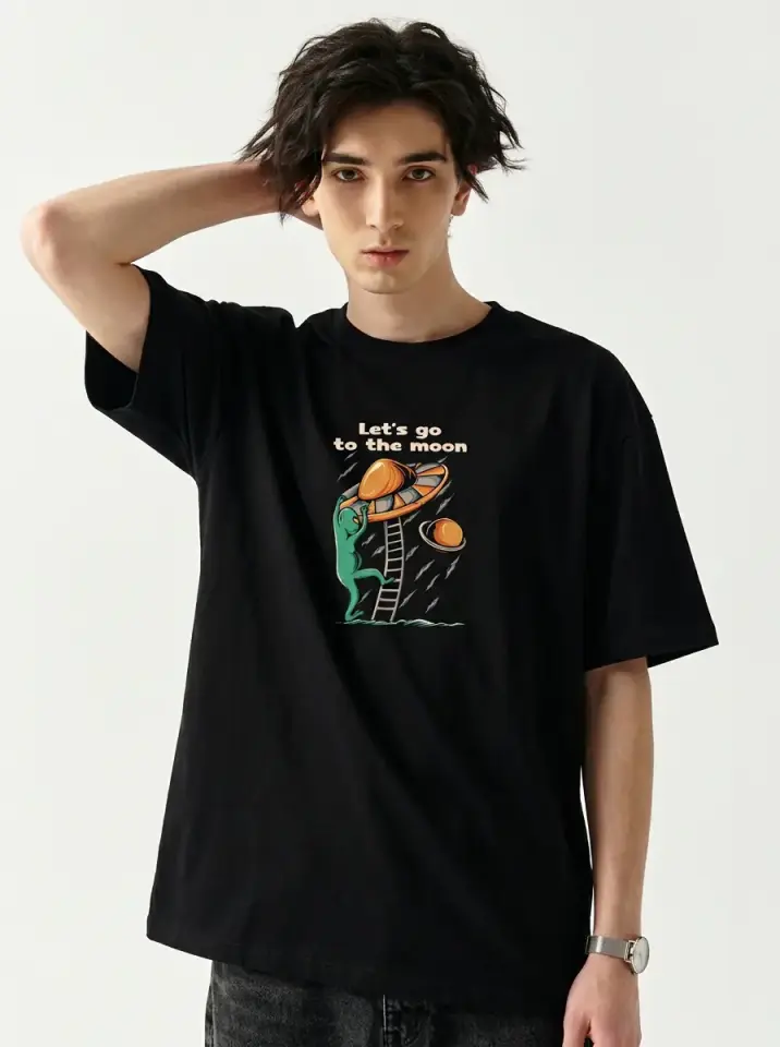 Moonbound Dreamer Oversized T-Shirt