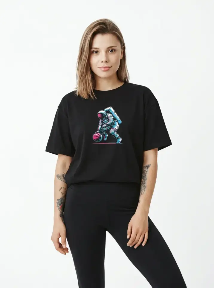 Space Dribbler Oversized T-Shirt