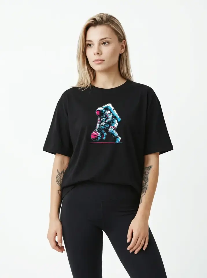 Space Dribbler Oversized T-Shirt