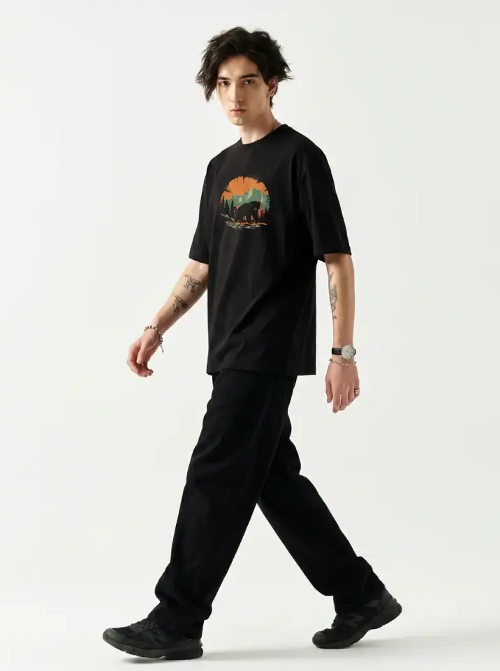 Bear Mountain Oversized T-Shirt