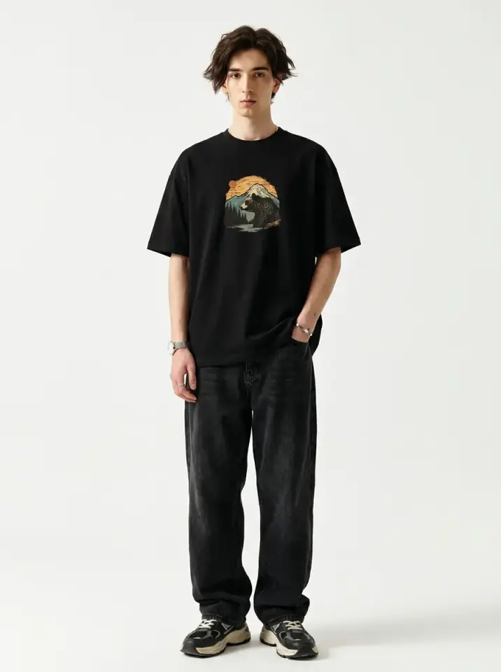 Vintage Bear Oversized T-Shirt