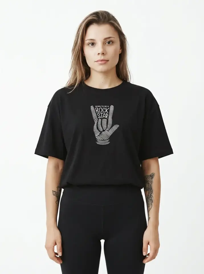Rock Star Oversized T-Shirt