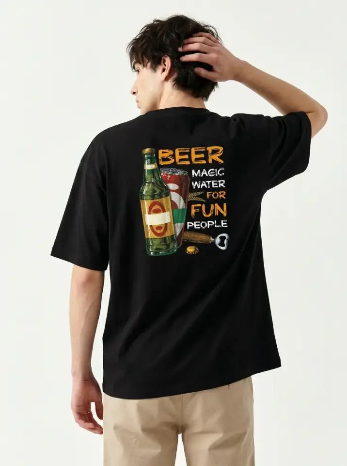 Beer Mood Oversized T-Shirt