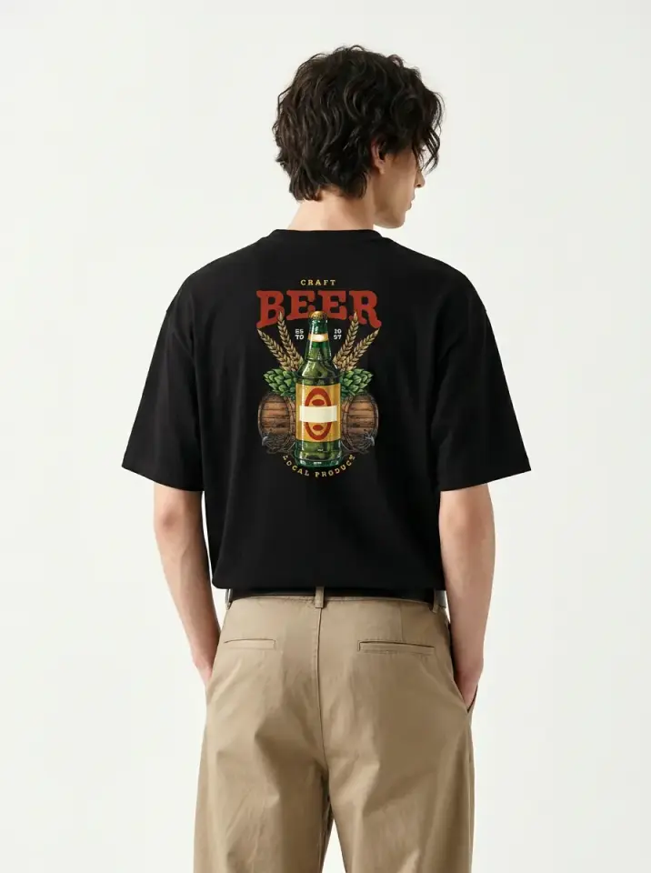 Craft Beer Oversized T-Shirt
