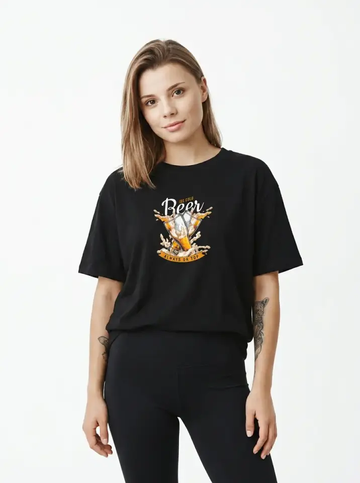 Beer Mood Oversized T-Shirt