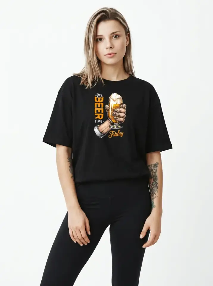 Beer Local Oversized T-Shirt