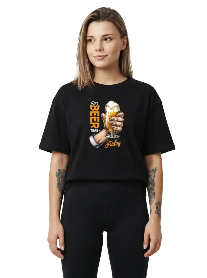 Beer Local Oversized T-Shirt