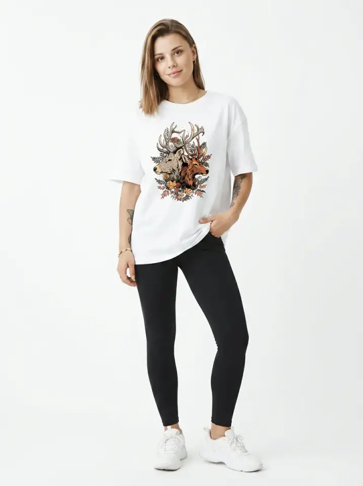 Woodland Spirit Oversized T-Shirt