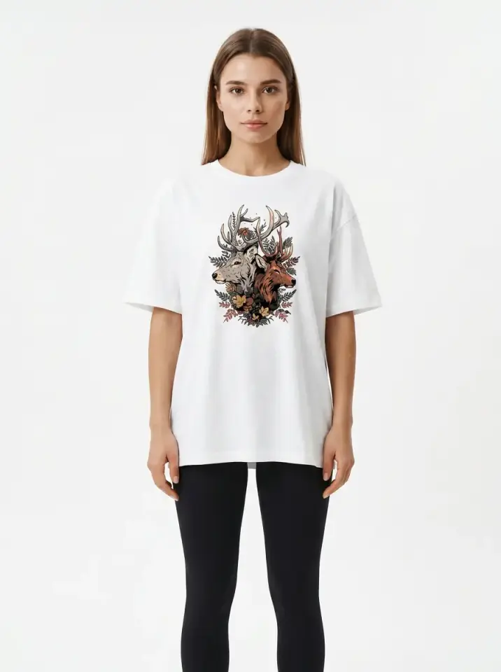 Woodland Spirit Oversized T-Shirt
