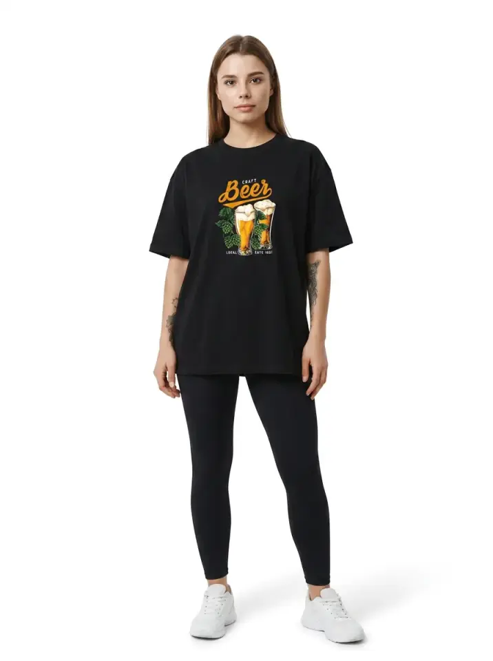 Beer Culture Oversized T-Shirt
