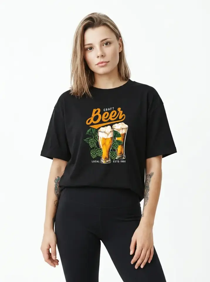 Beer Culture Oversized T-Shirt
