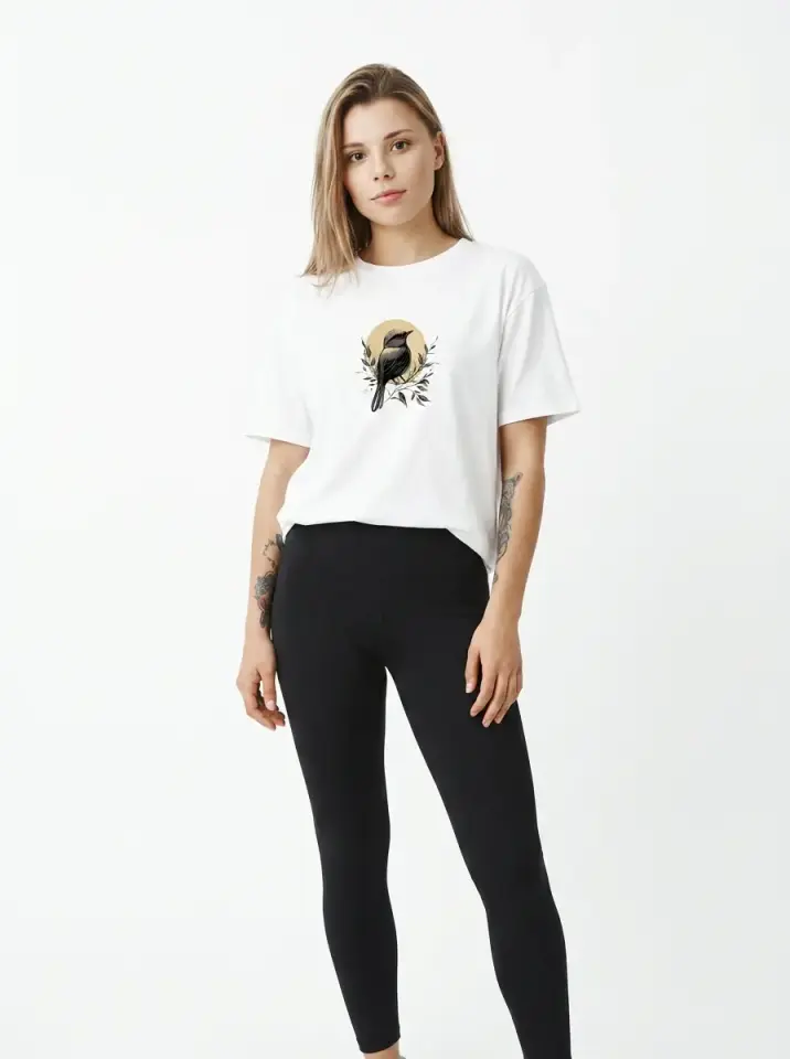 Moon Bird Oversized T-Shirt
