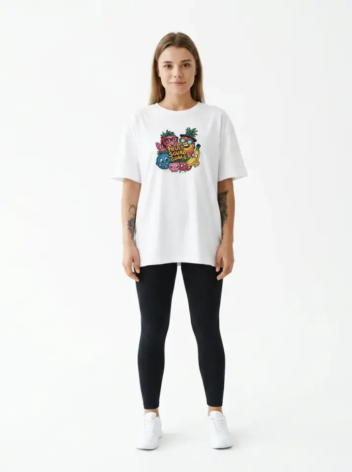 Funny Fruit Oversized T-Shirt