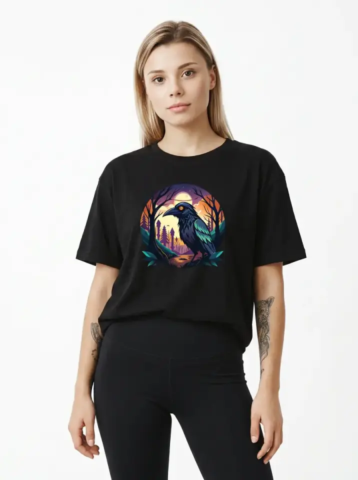 Moon Forest Oversized T-Shirt
