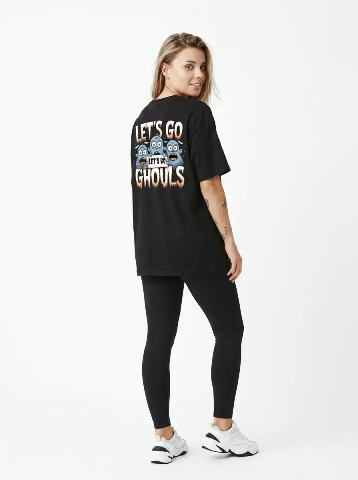 Let’s Go Ghouls Oversized T-Shirt