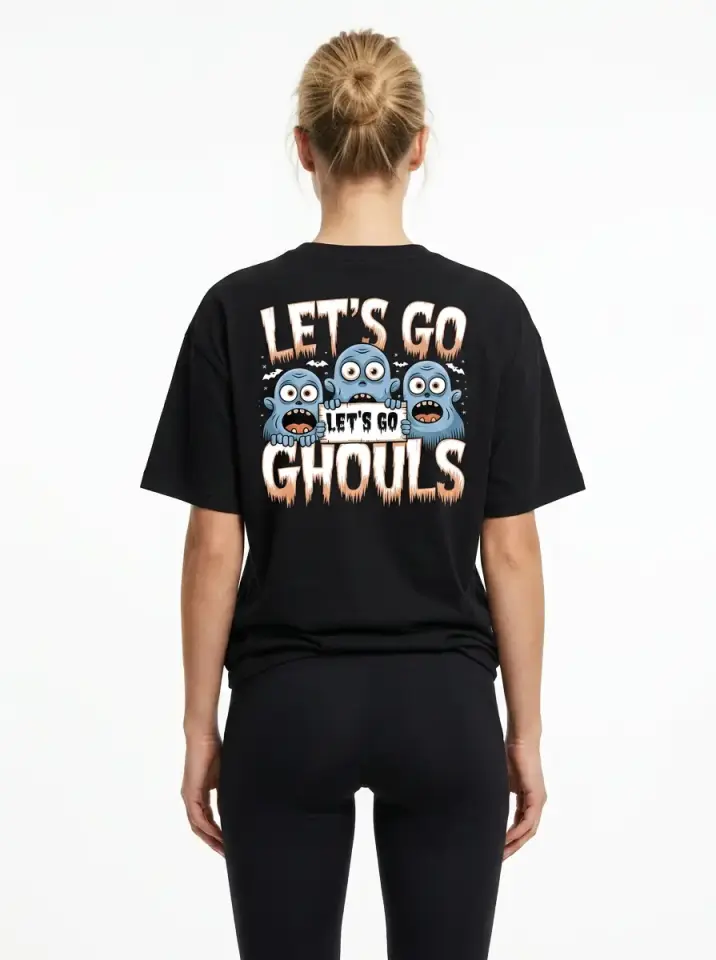 Let’s Go Ghouls Oversized T-Shirt