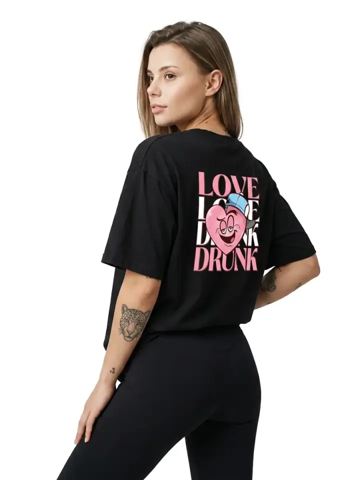 Love Drunk Oversized T-Shirt