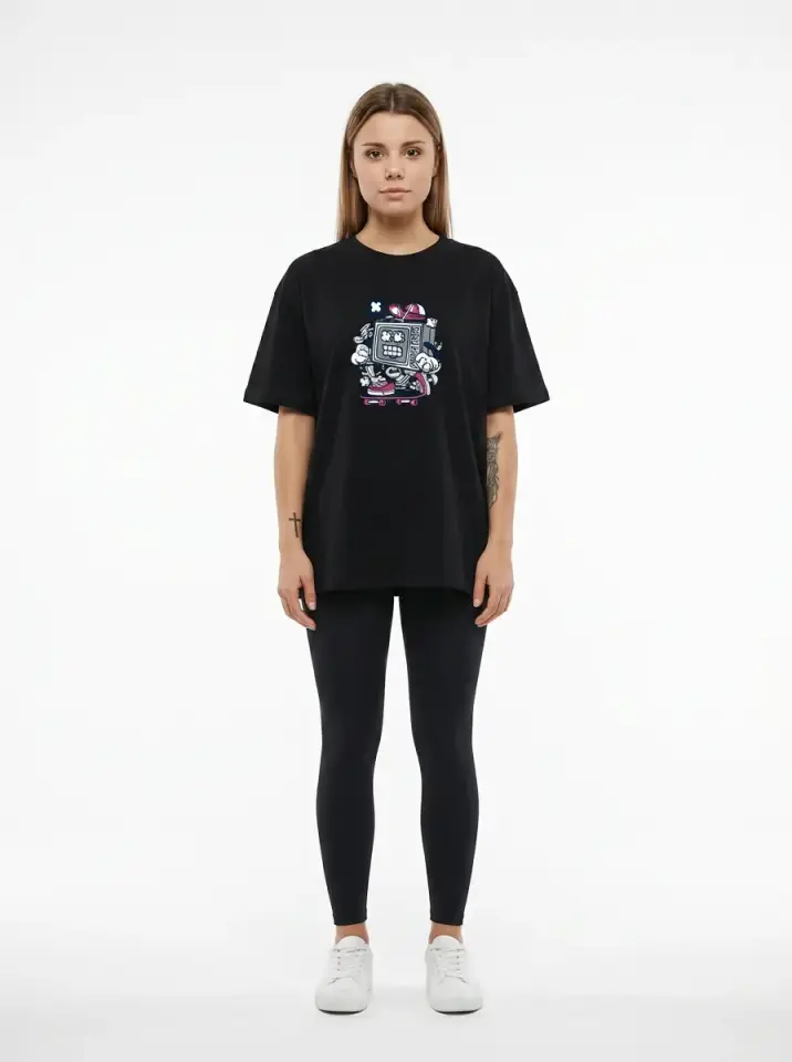 Skate Bot Oversized T-Shirt