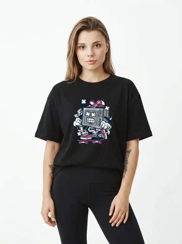 Skate Bot Oversized T-Shirt
