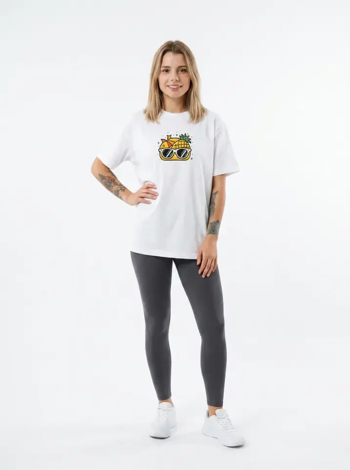 Tropical Mood Oversized T-Shirt