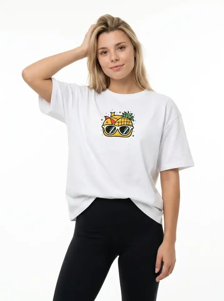 Tropical Mood Oversized T-Shirt
