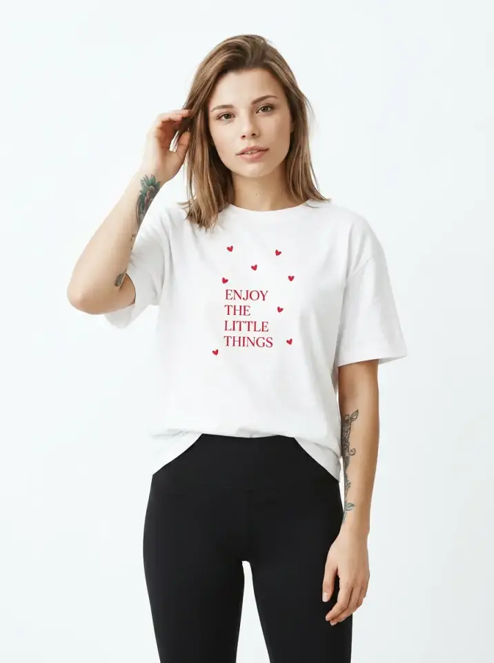 Enjoy The Little Things Oversized T-Shirt