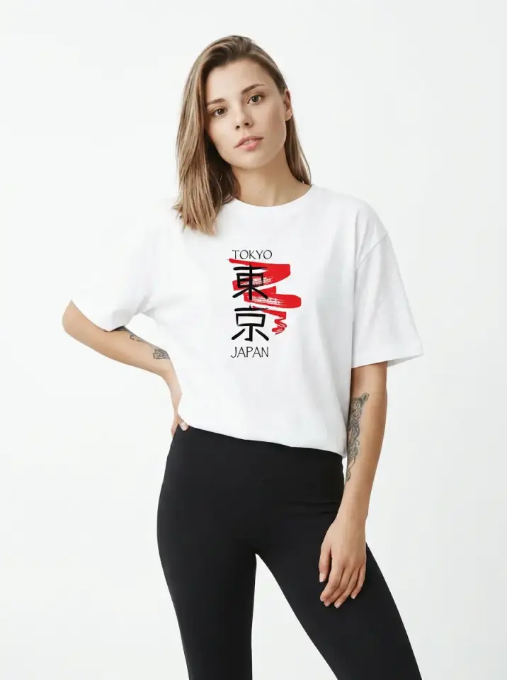 Tokyo Japan Oversized T-Shirt