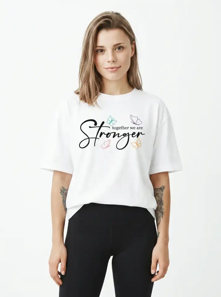Together We Are Stronger Oversized T-Shirt