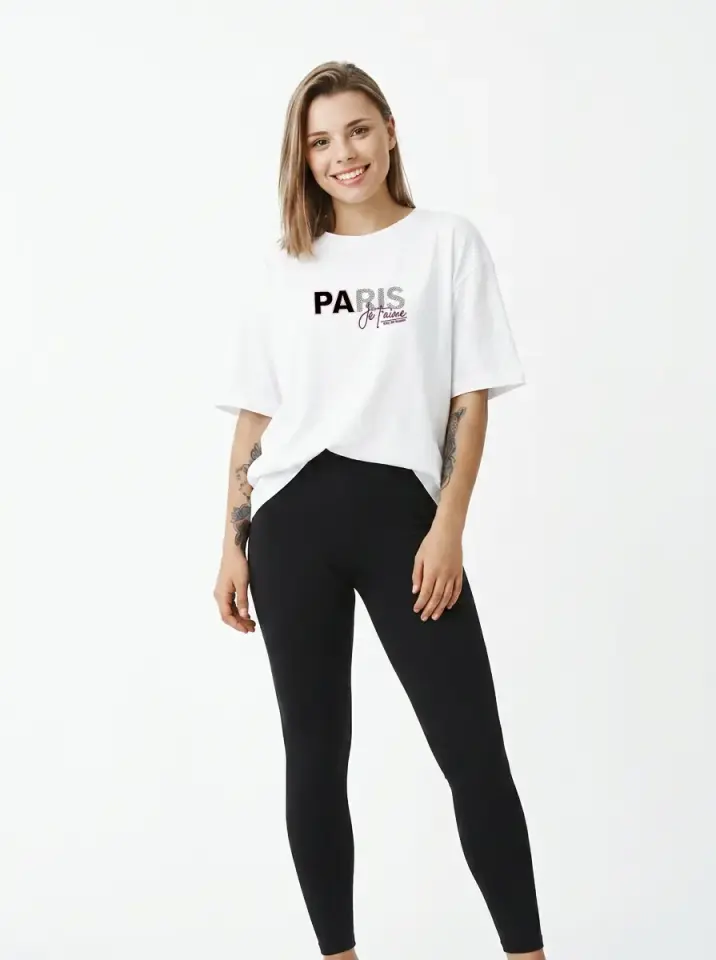 Paris Je T'aime Oversized T-Shirt